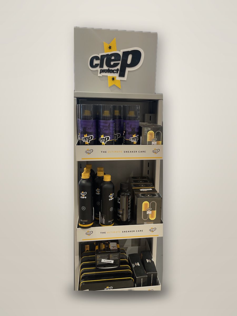 Crep Protect · exhibidor